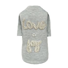 Love n Joy Tee (Color: Grey, size: SM)
