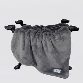 Big Baby Blankets (Color: Pewter, size: SM)
