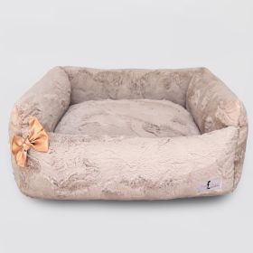 Dolce Vita Dog Bed Collection (Color: Latte)