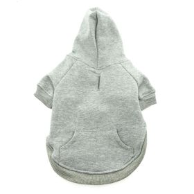 Flex-Fit Dog Hoodie (Color: Gray, size: 2X-Large)