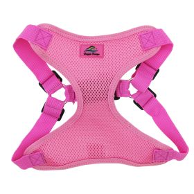 Wrap and Snap Choke Free Dog Harness by Doggie Design (Color: Candy Pink, size: large)
