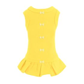 Candy Dog Dress Collection (Color: Yellow, size: SM)
