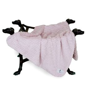 Paris Dog Blankets (Color: Rosewater, size: SM)