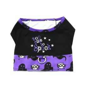 Halloween Dog Harness (Color: Too Cute to Spook, size: medium)