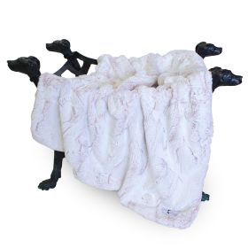 Whisper Dog Blanket (Color: Baby Pink, size: SM)